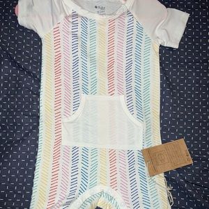 Kyte baby NWT Herringbone Shortall